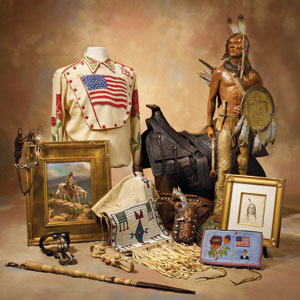 collage photo of auction items