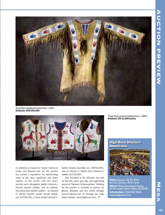 Western Art Collector January 2011 Story page 2